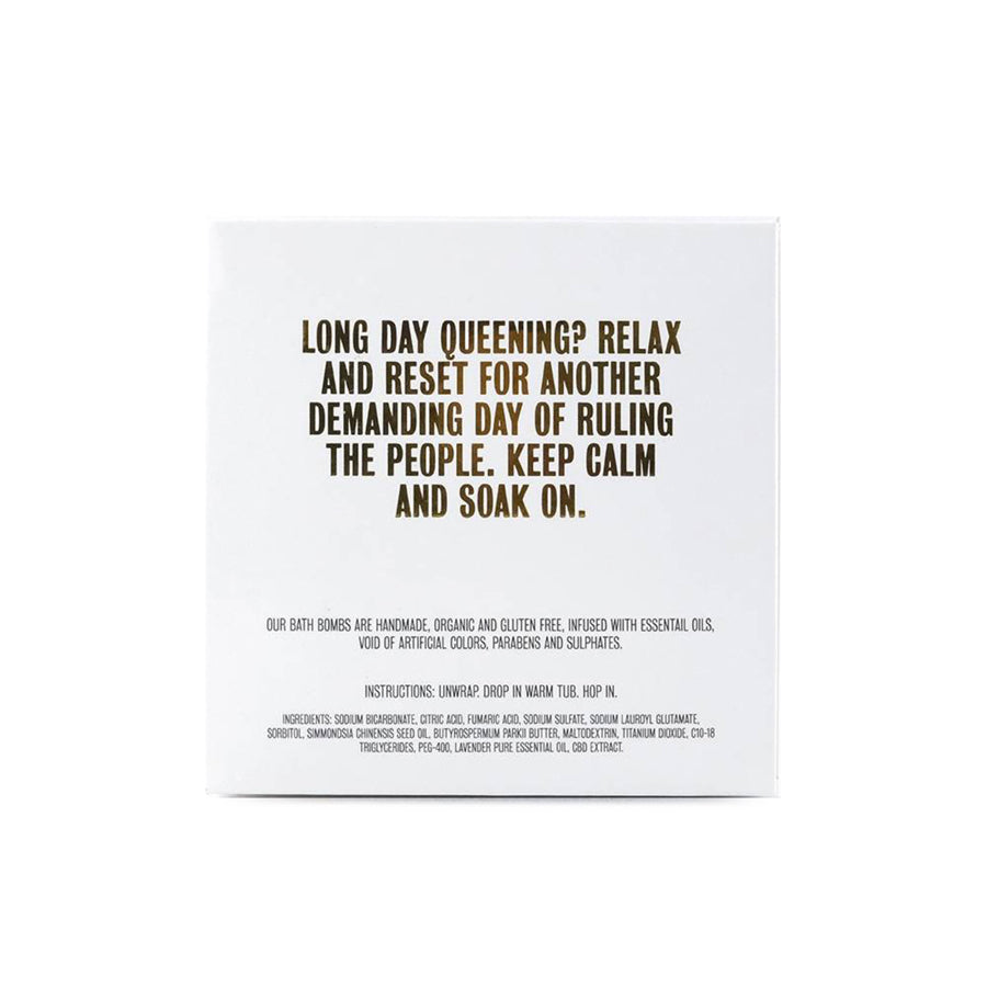 Her Highness Keep Calm Bath Bomb (4 Pack)
