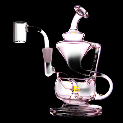 MJ Arsenal Rosewood “Claude” Mini Recycler Rig by MJ Arsenal | Mission Dispensary