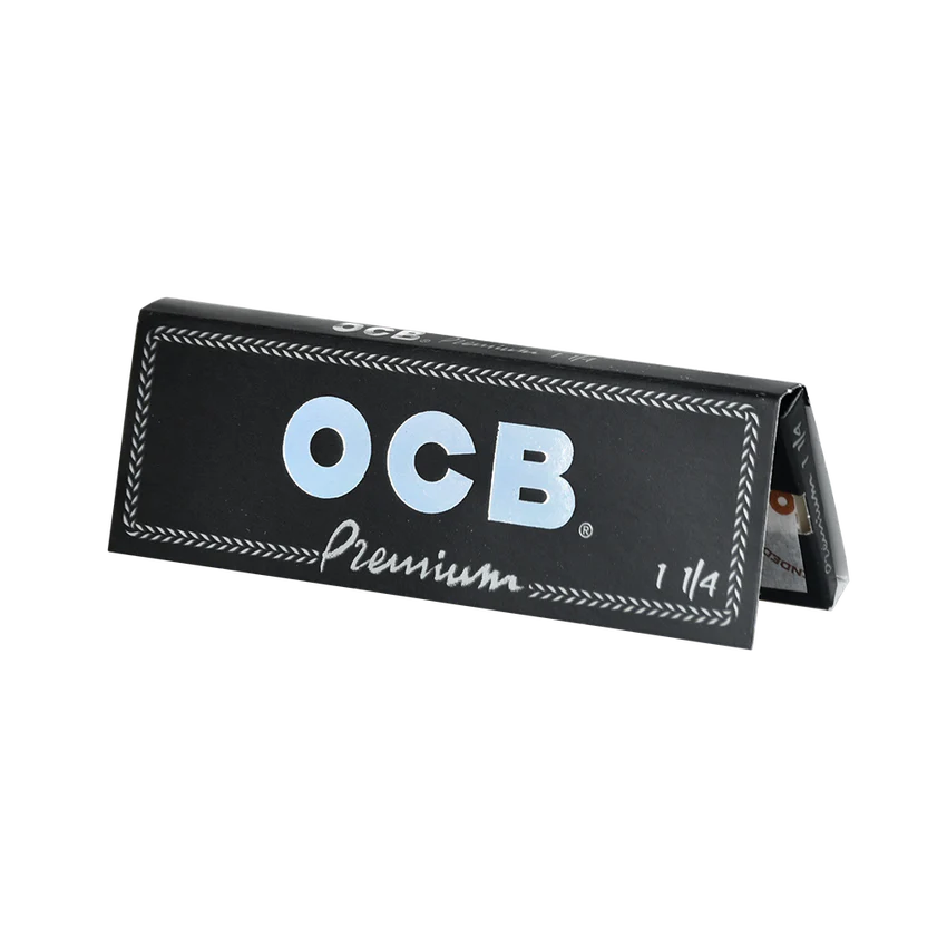 OCB 1.25” Premium Rolling Papers | 24pc Display