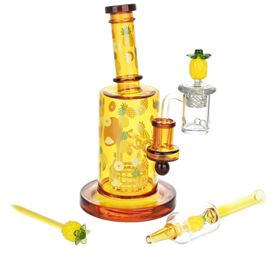 Pulsar Fruit Series Pineapple Express Dab Rig Kit