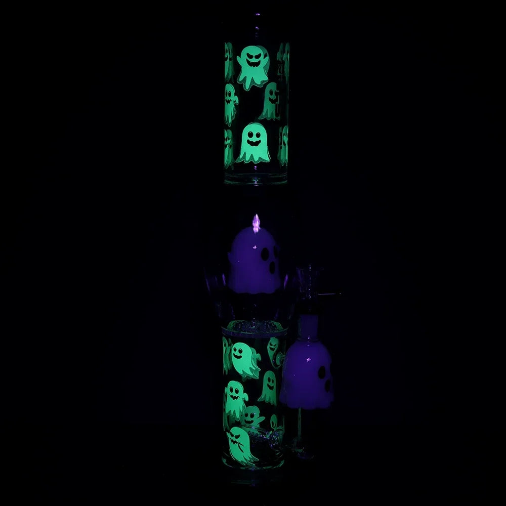Pulsar Ghosty Glow in the Dark Bong