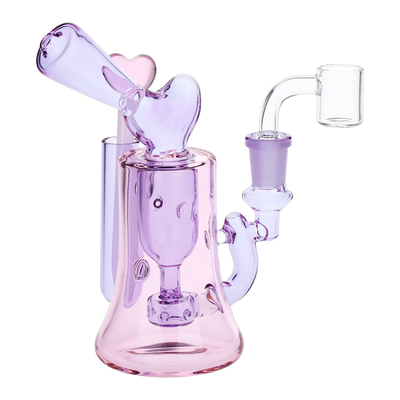 Violet Hearts Incycler Dab Rig