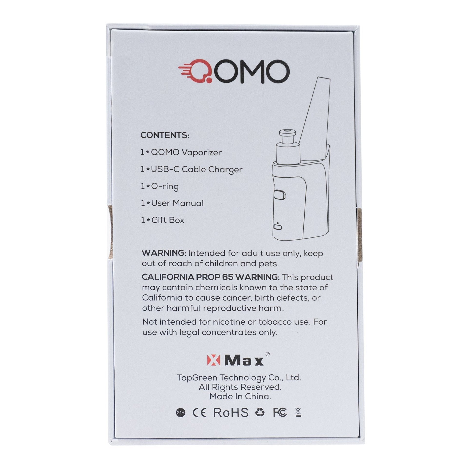 X-Max Qomo Micro E-Rig by Xvape | Mission Dispensary