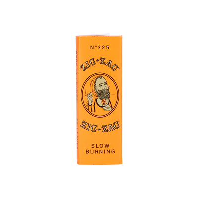 Zig Zag Orange 1.25” Rolling Papers | 24pc Display